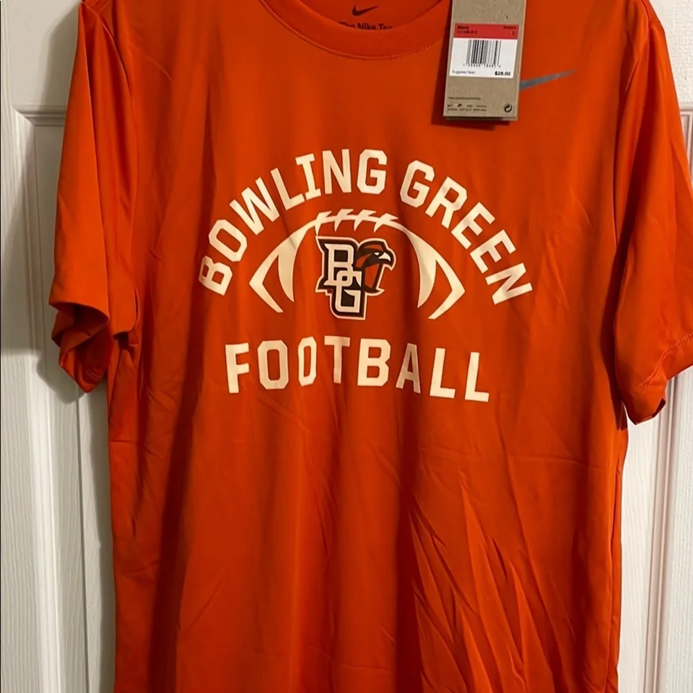 BGSU, Nike Bowling Green Football Orange Dri-Fit - Picture 1 of 6